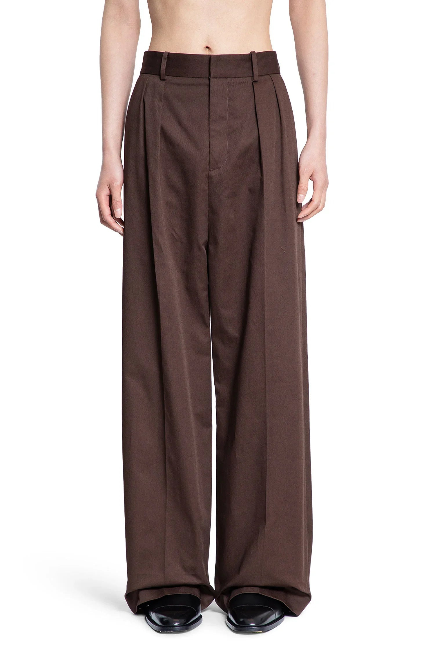 Pleated-Trousers - 1