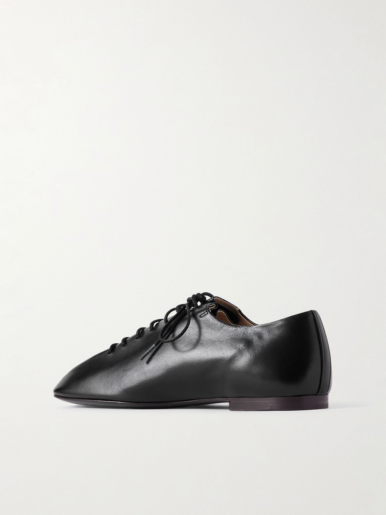 Souris leather brogues Black - 3