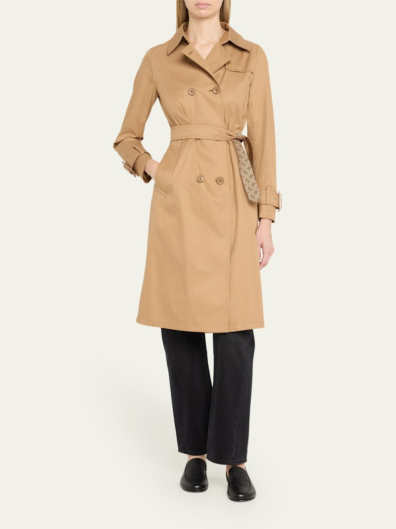 Herno Delon Double-Breasted Trench Coat outlook