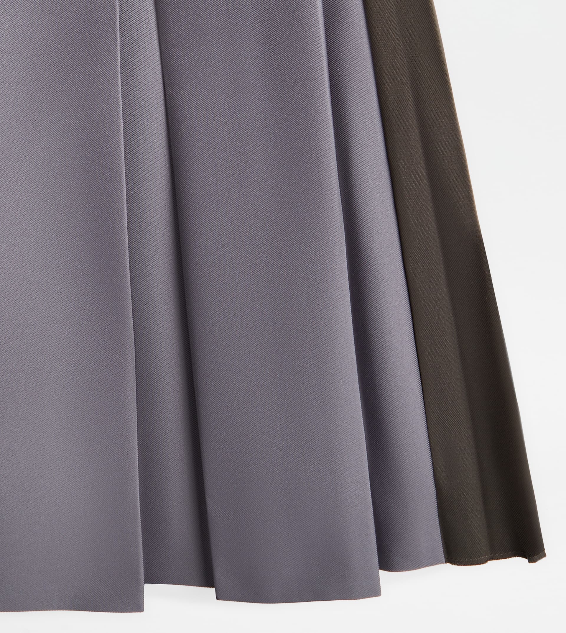 PLEATED SKIRT - GREY, BLACK - 3