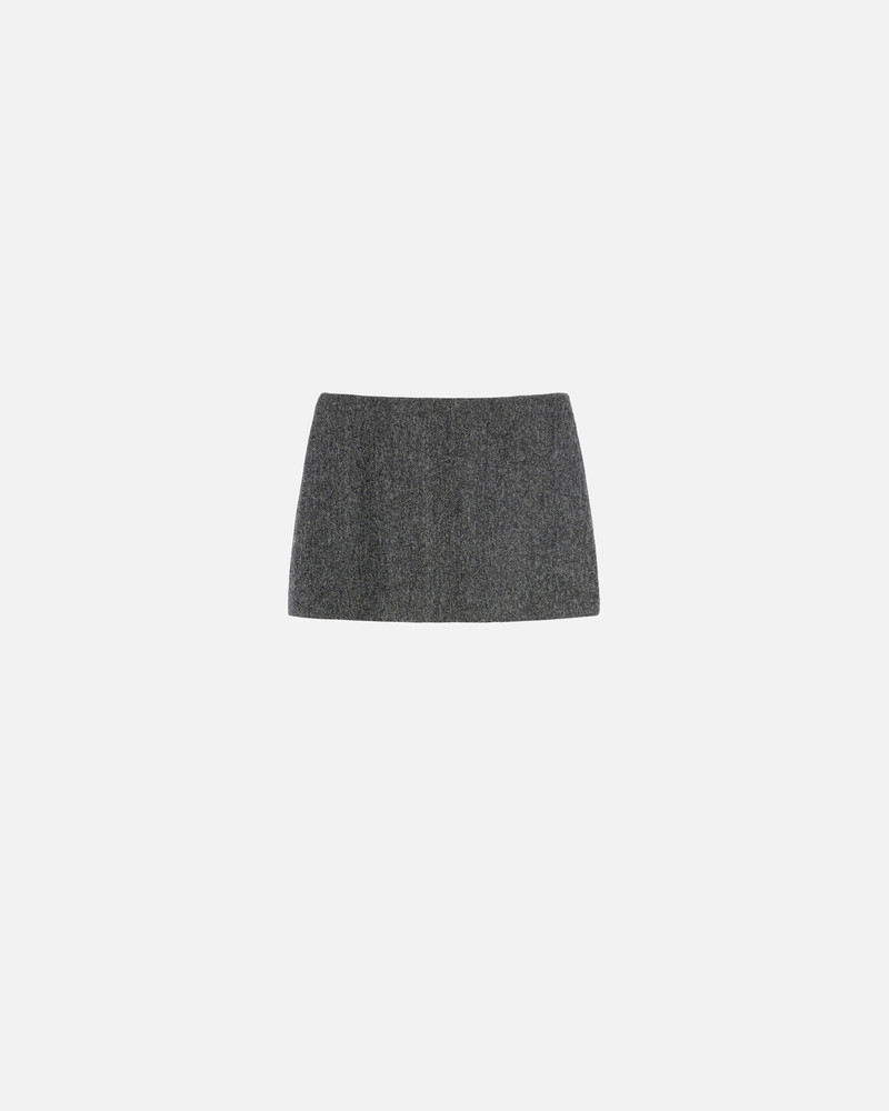 TWEED A-LINE MINI SKIRT 1