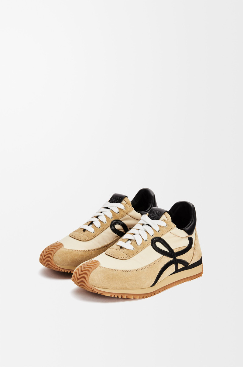 Loewe Flow Runner in nylon and suede outlook