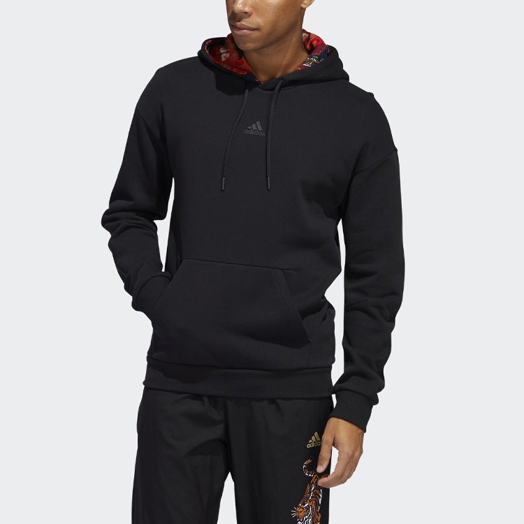 adidas Graphic Hooded Sweatshirt Gg0775 Black GG0775 - 3