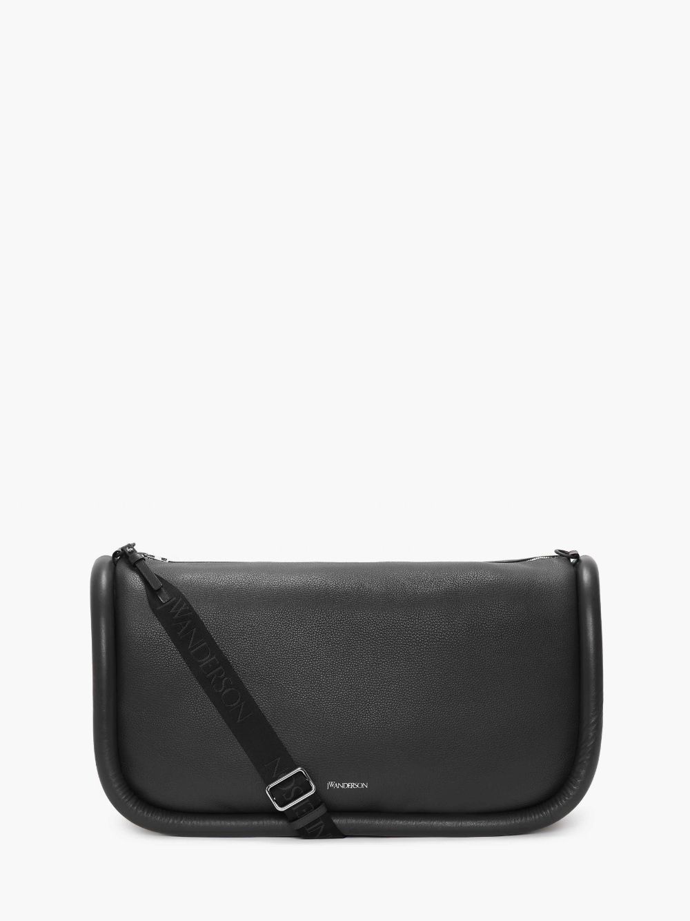 BUMPER-36 - LEATHER SHOULDER BAG WITH ADDITIONAL WEBBING STRAP - 5