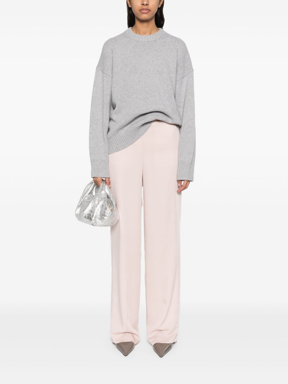 mélange-effect sweater - 2
