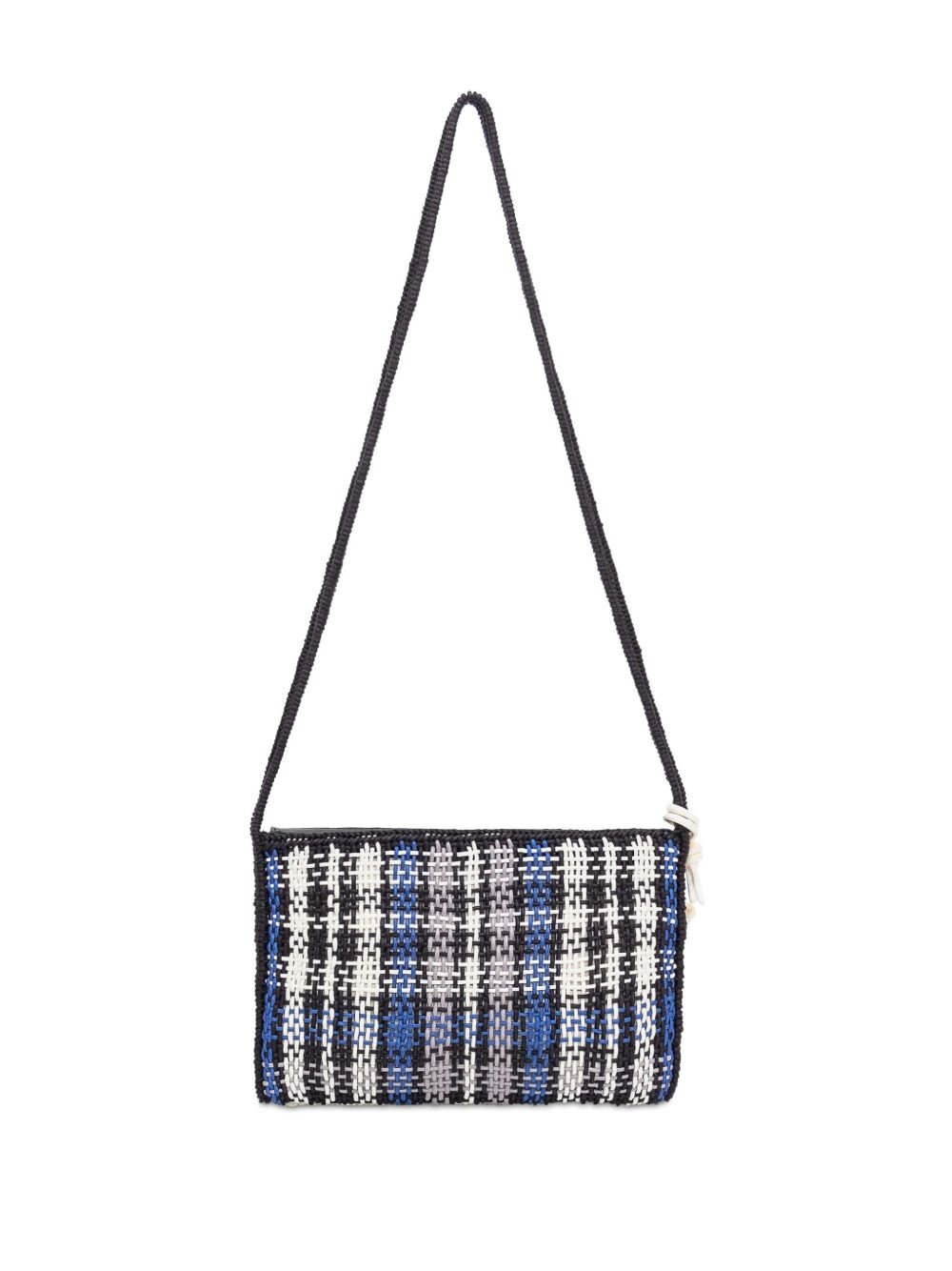 checked shoulder bag - 2