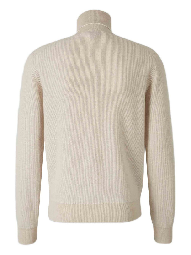 Brioni ribbed sweater outlook