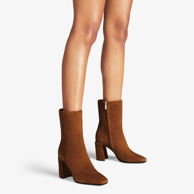 JIMMY CHOO Loren Ankle Boot 85
Tan Suede Ankle Boots outlook