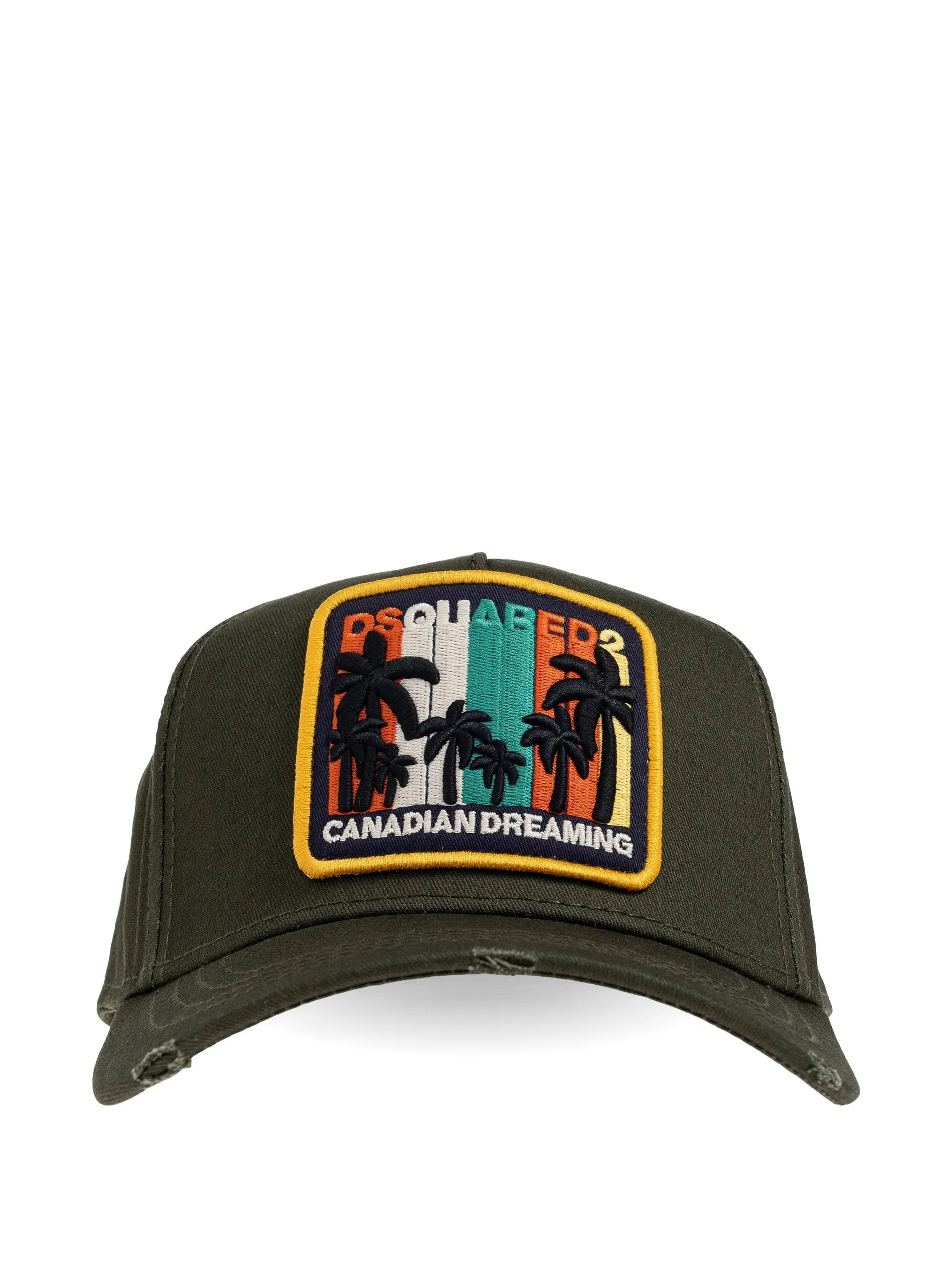 Dsquared2 Embroidered-patch Hat - 1