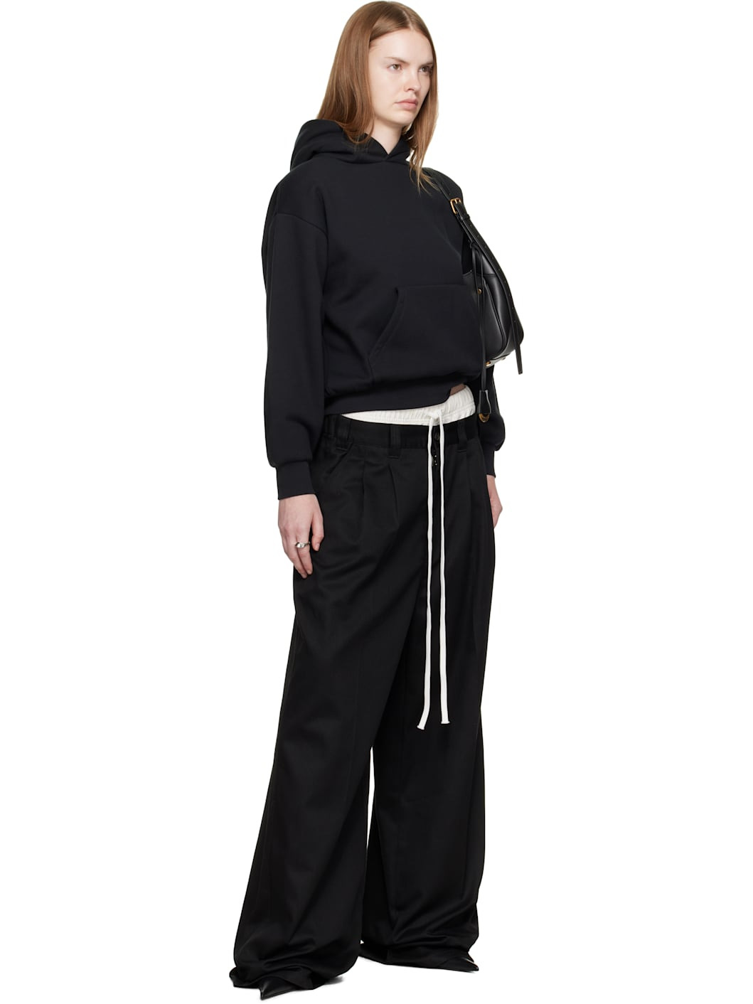 Black Classic Fit Hoodie - 4