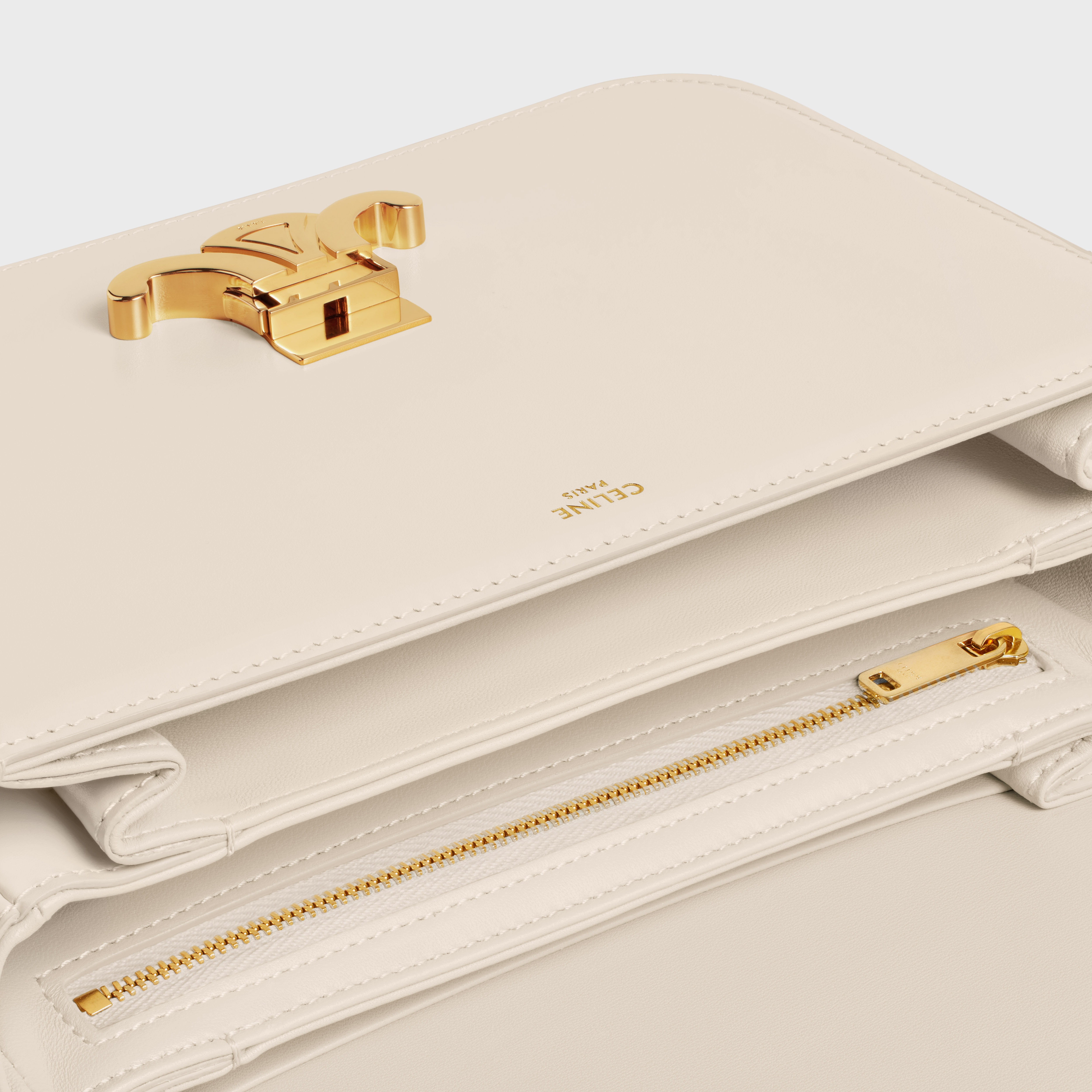 CLASSIQUE TRIOMPHE BAG in shiny calfskin - 4