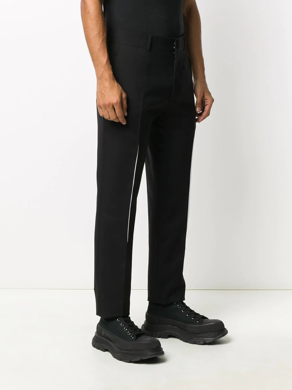 straight-leg trousers - 3