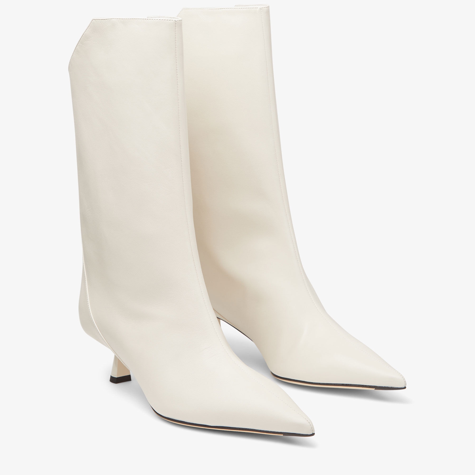Vari Ab 45
Latte Luxe Nappa Leather Over-the-Knee Boots - 3
