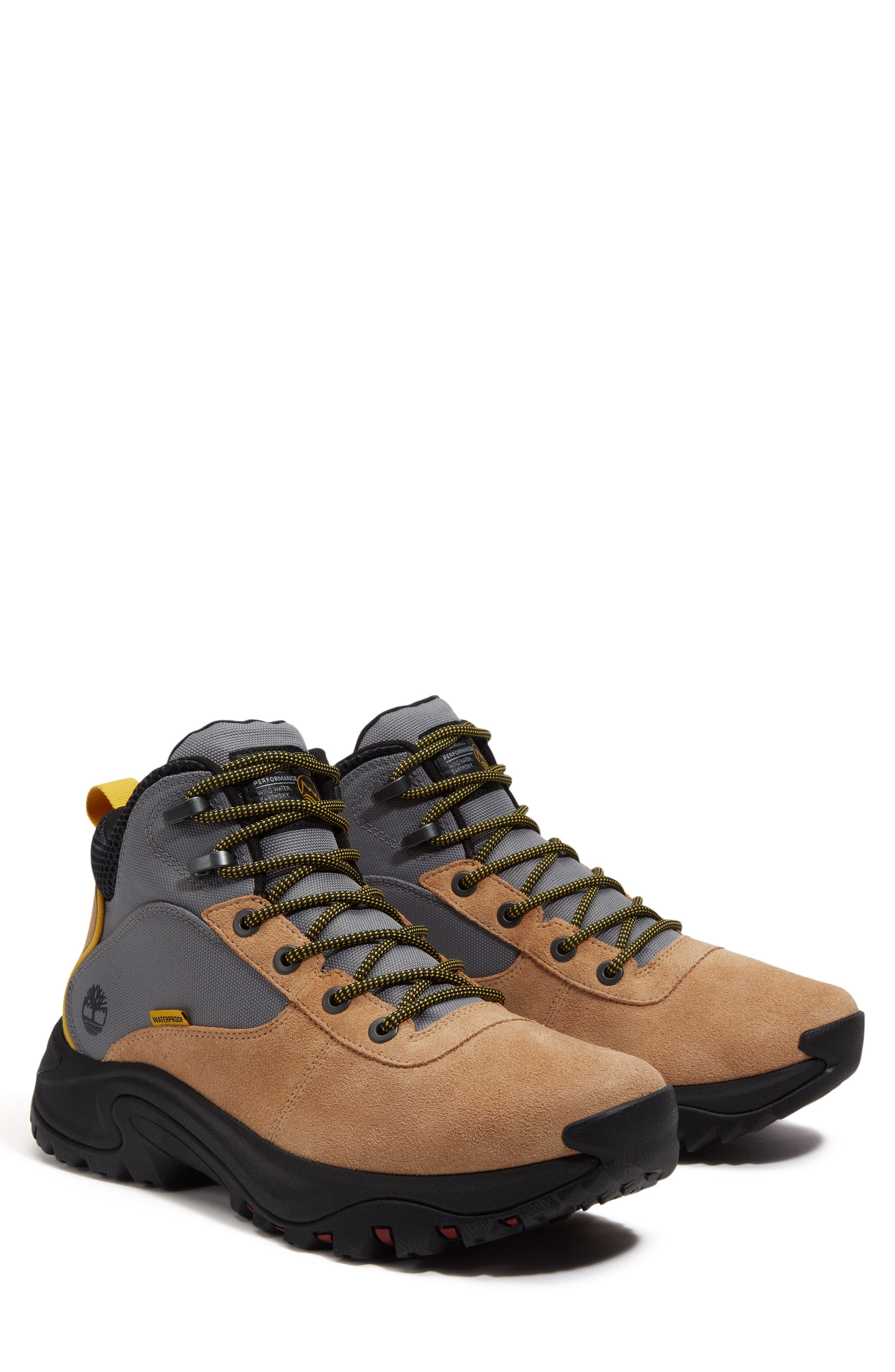 Timberland Mt. Maddsen Waterproof Hiking Boot in Medium Beige Suede at Nordstrom - 8