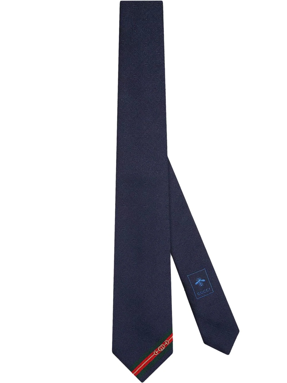 Double G jacquard tie - 1