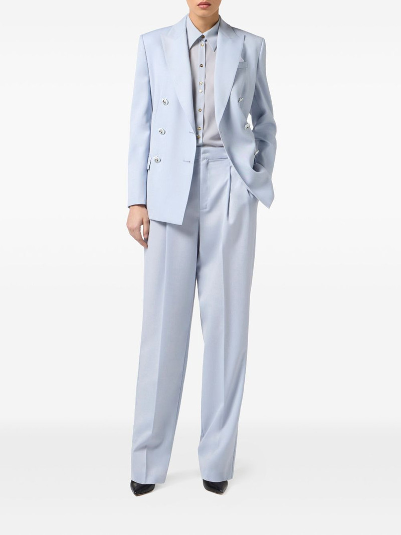 ELISABETTA FRANCHI double-breasted tailored blazer outlook