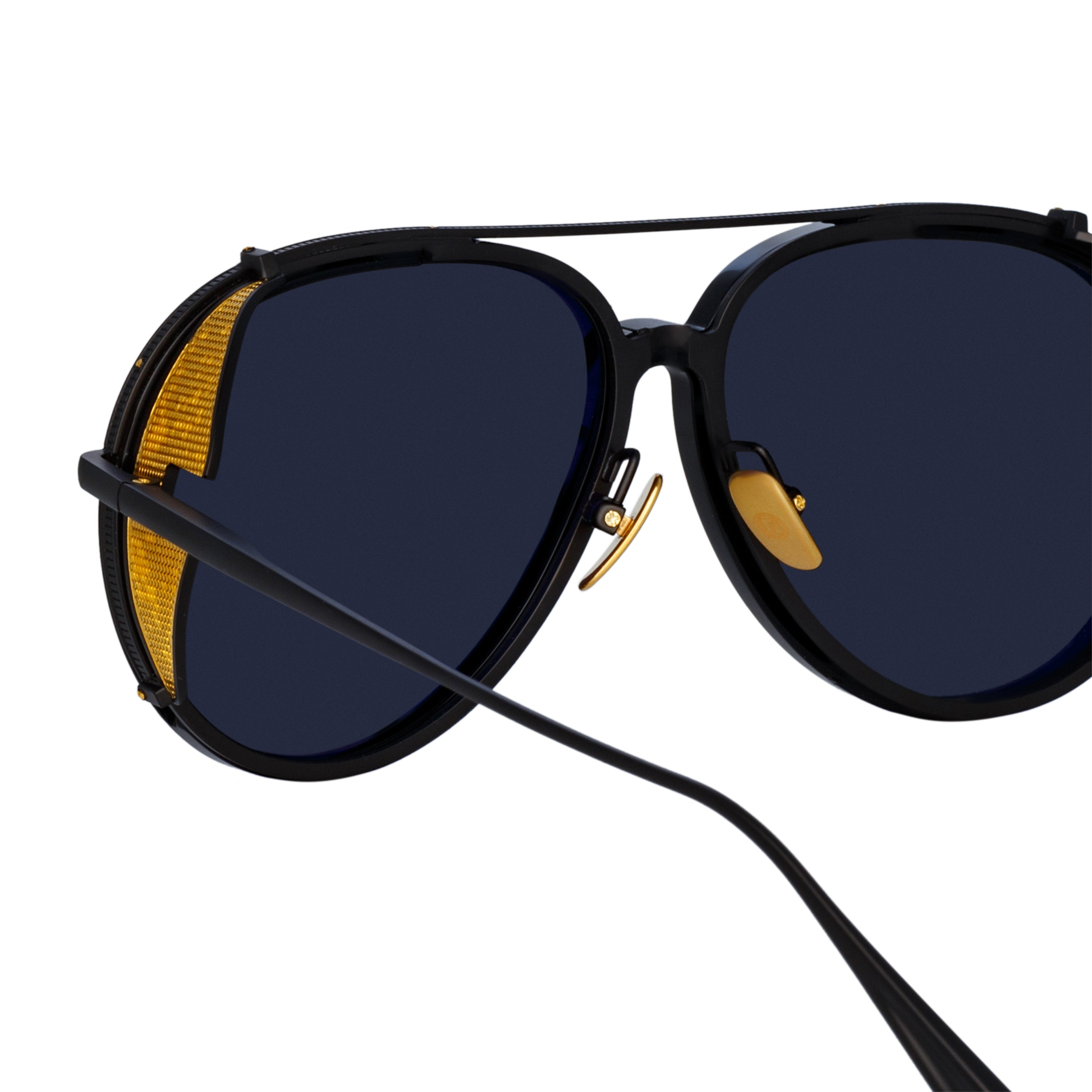 MAVERICK AVIATOR SUNGLASSES IN NICKEL (MEN'S) - 4