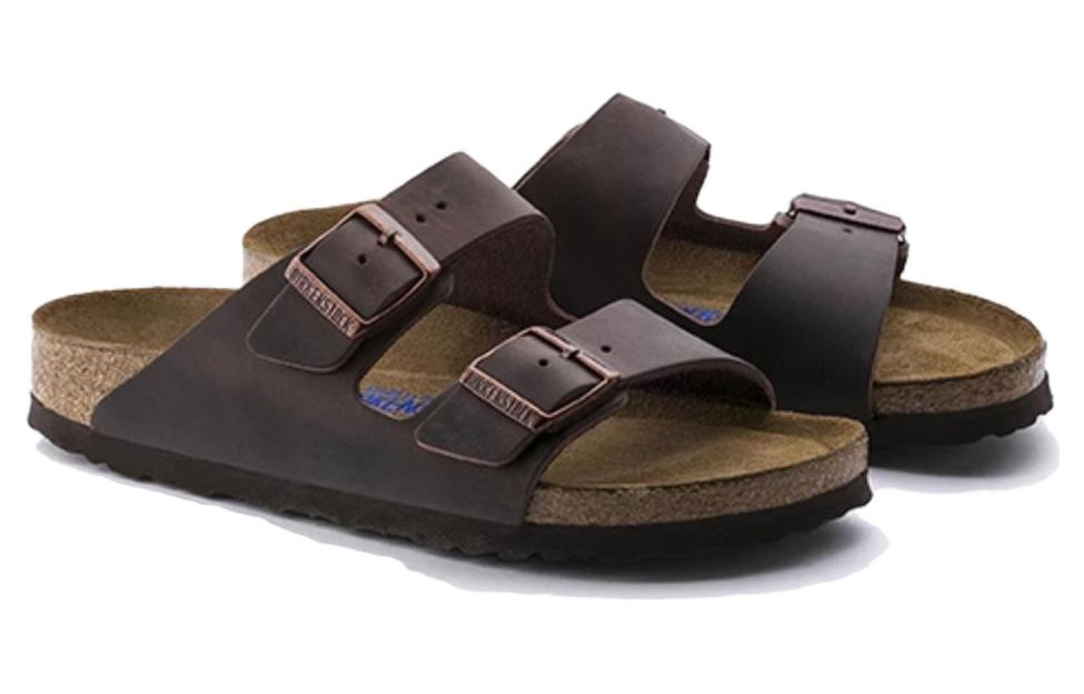 Birkenstock Arizona Soft Footbed Oiled Leather Narrow Fit 'Habana' 0452763 - 3