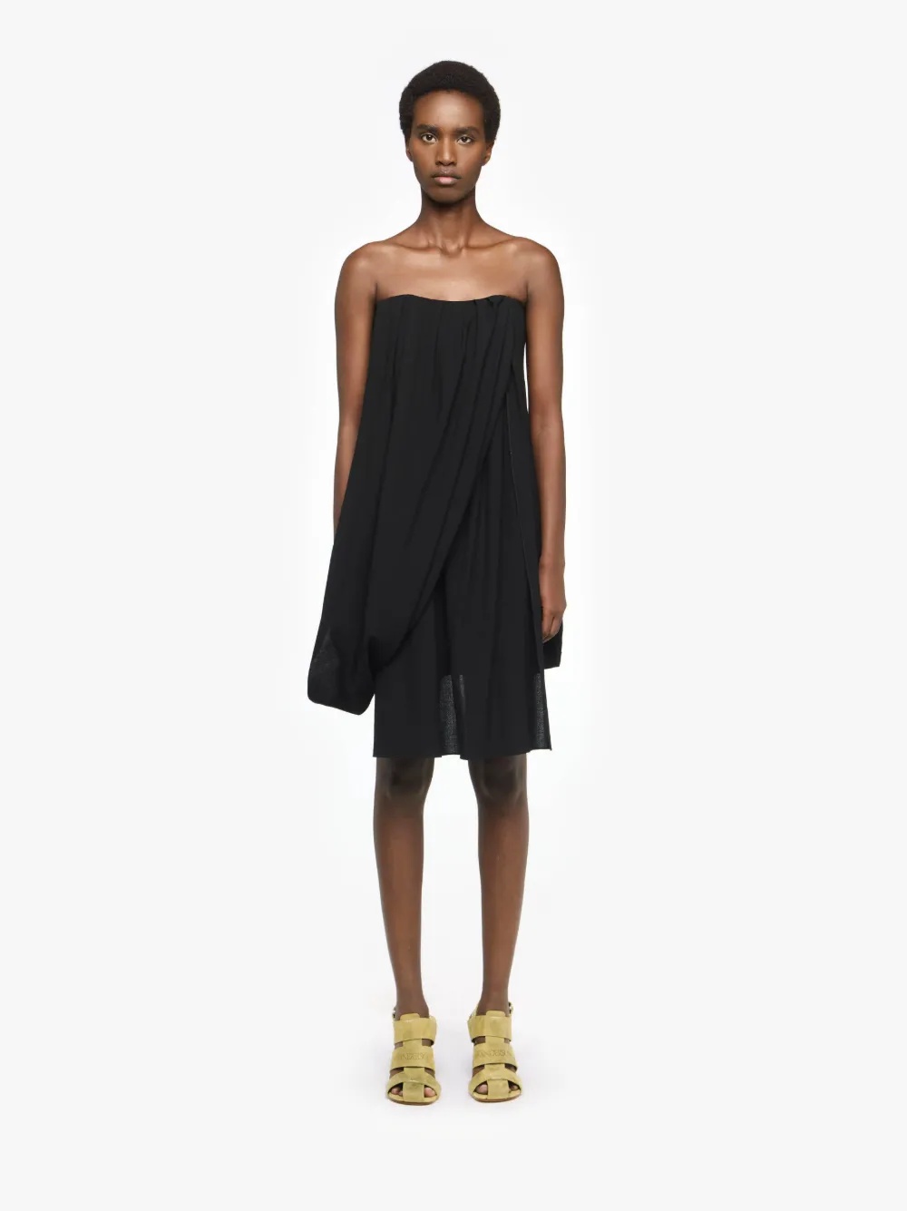 DRAPED BUSTIER DRESS - 2