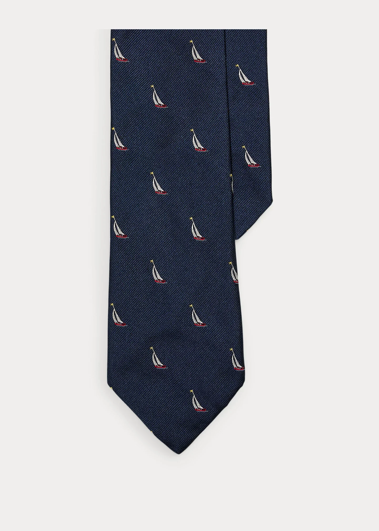 Nautical Silk Repp Tie - 1