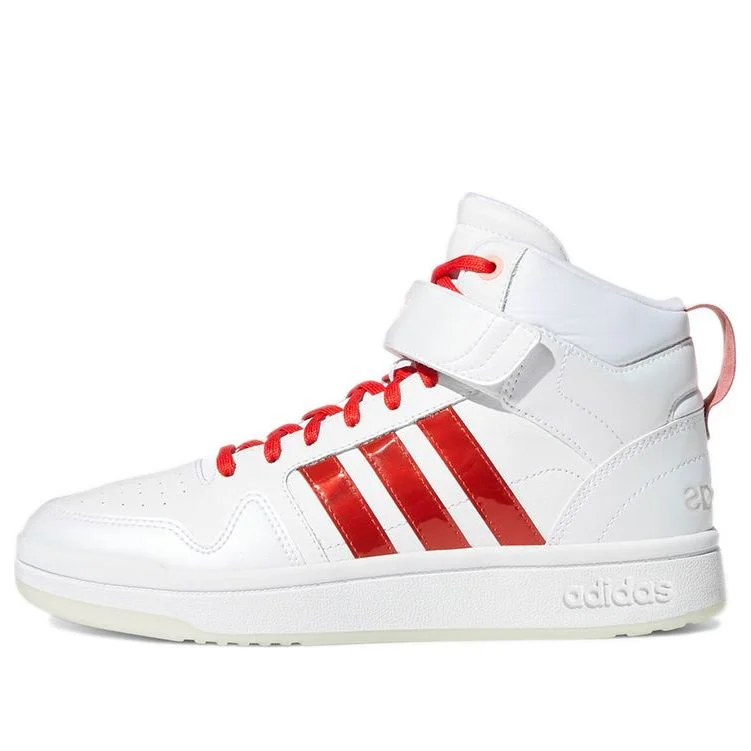 (WMNS) adidas neo Postmove Mid 'White Red' GZ3799 - 1