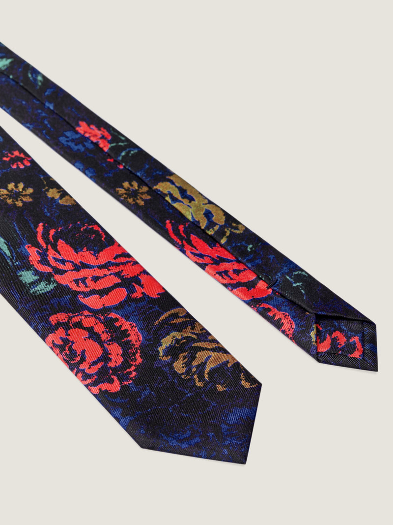 Givenchy TIE IN SILK WITH FLORAL PRINT outlook