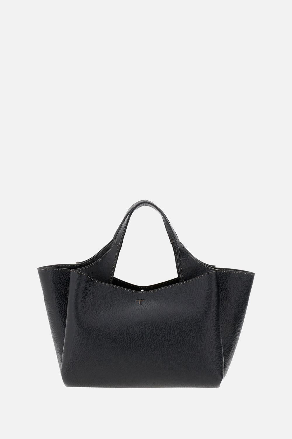 MINI LEATHER TOTE BAG - 3