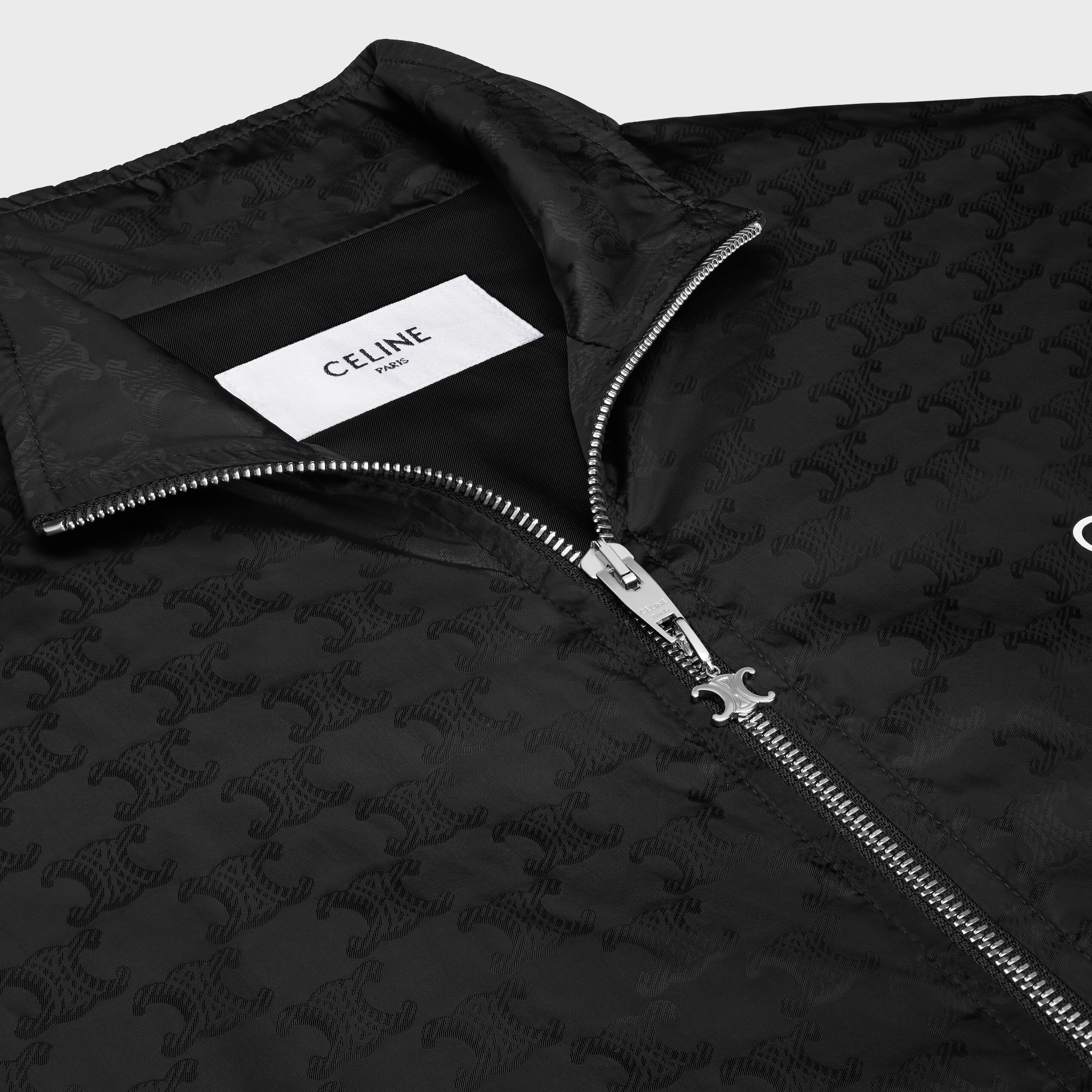celine blouson jacket in monogram nylon - 3