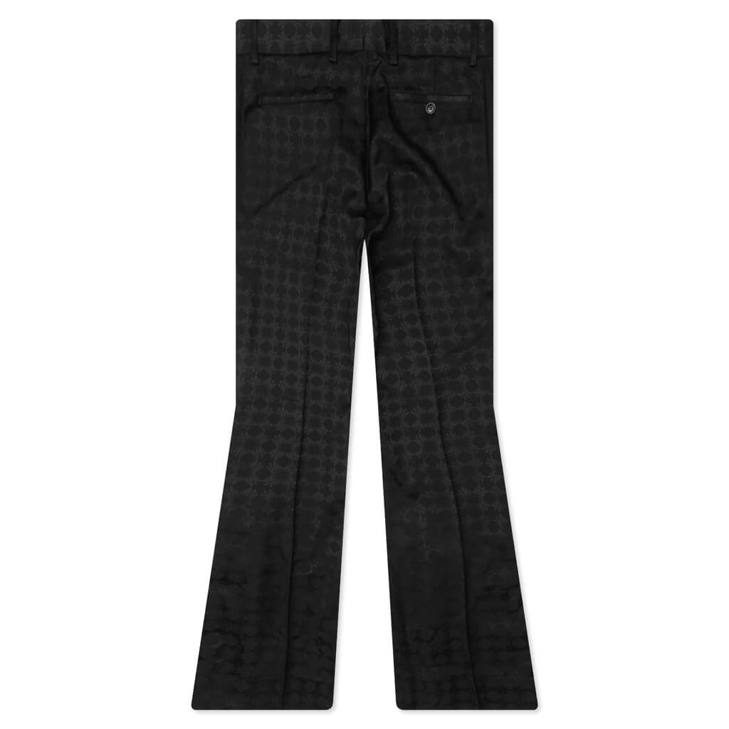 TONAL MA QUAD KICK FLARE PANTS - BLACK - 2