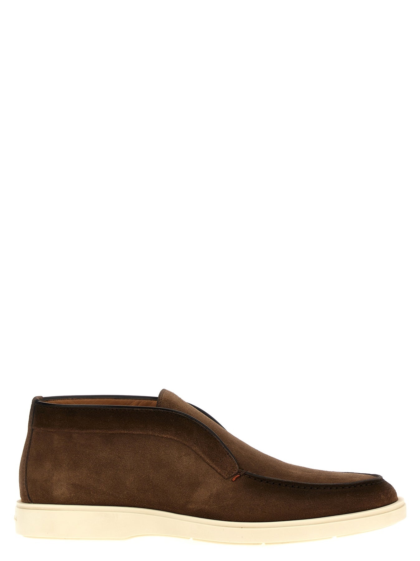 Suede Boots Boots, Ankle Boots Brown - 1