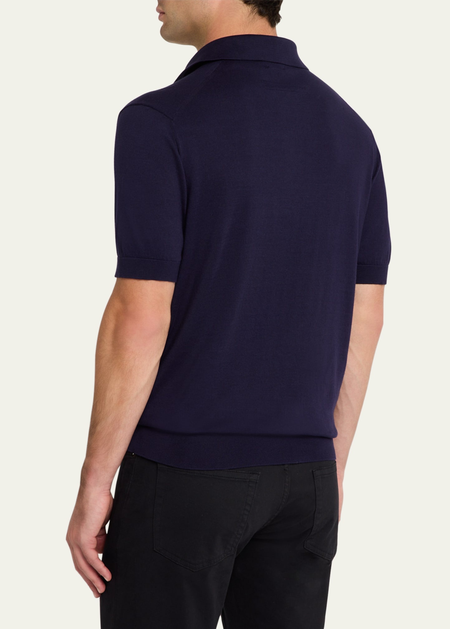 Men's Premium Cotton Short-Sleeve Knit Polo - 3