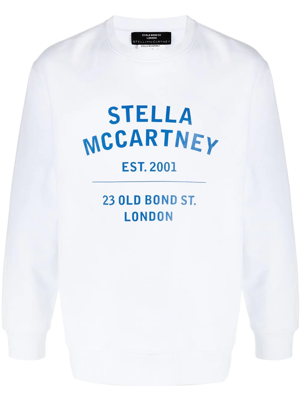 logo print sweatshirt - 1