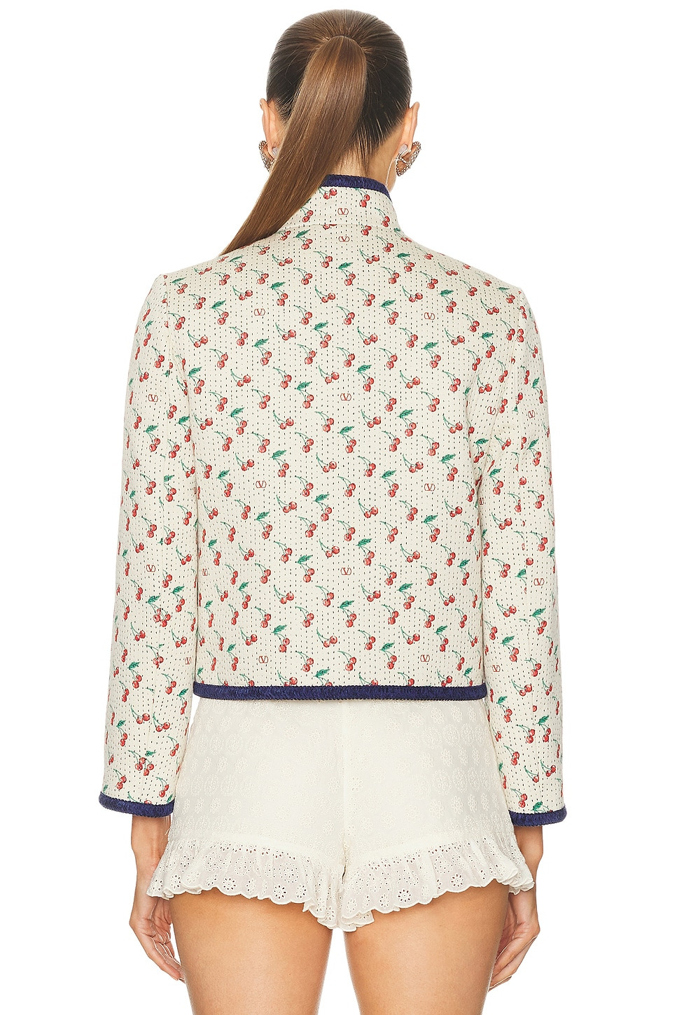 Cherry Quilted Jacket - 3