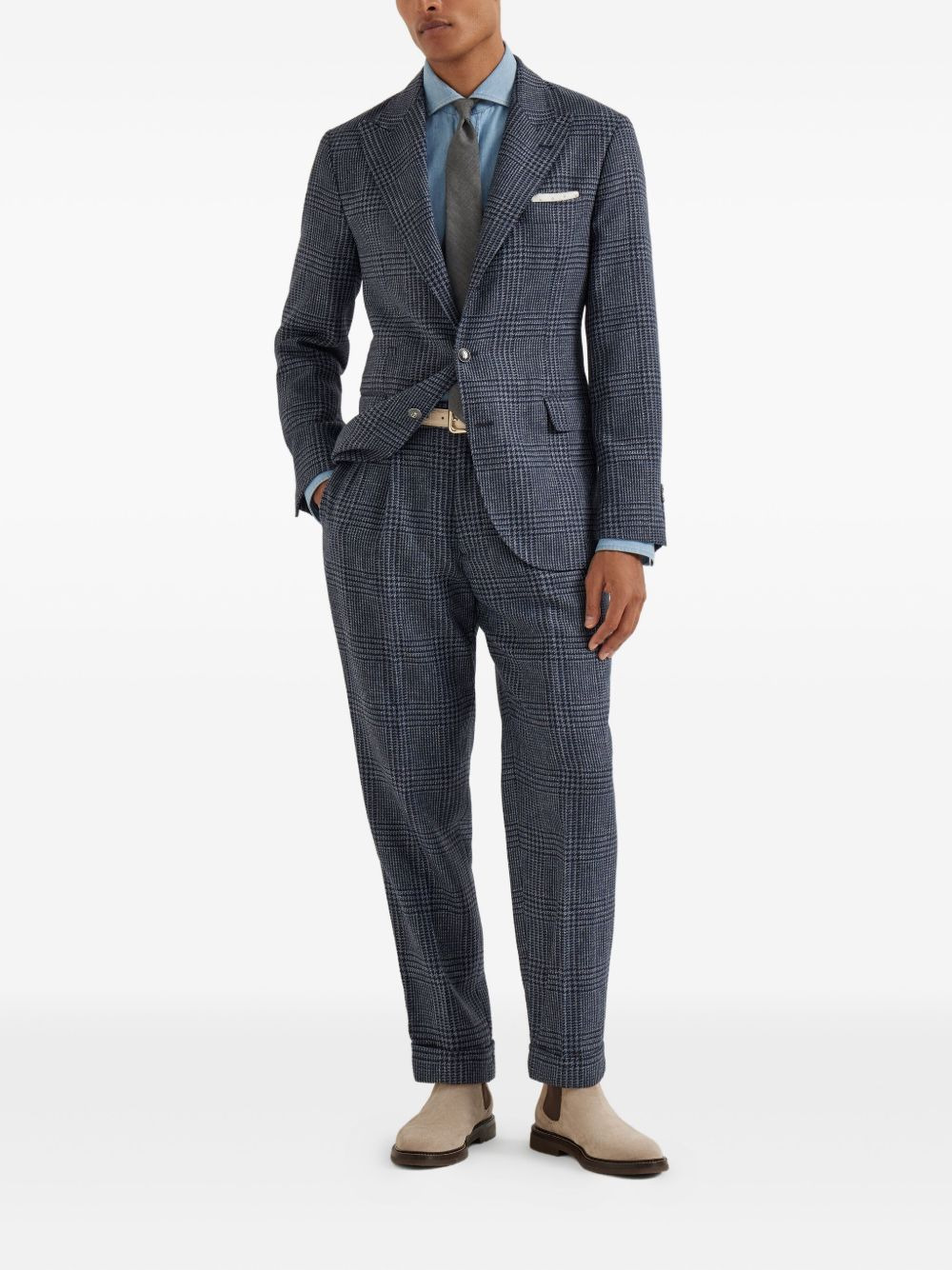 Prince of Wales check blazer - 2
