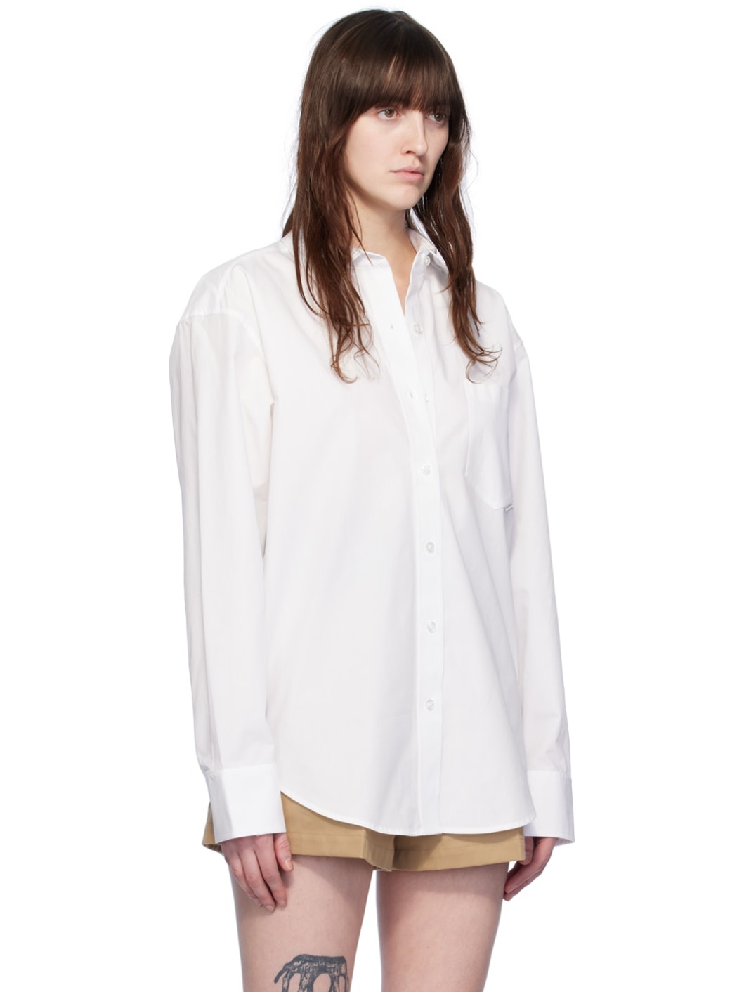White Pocket Shirt - 2