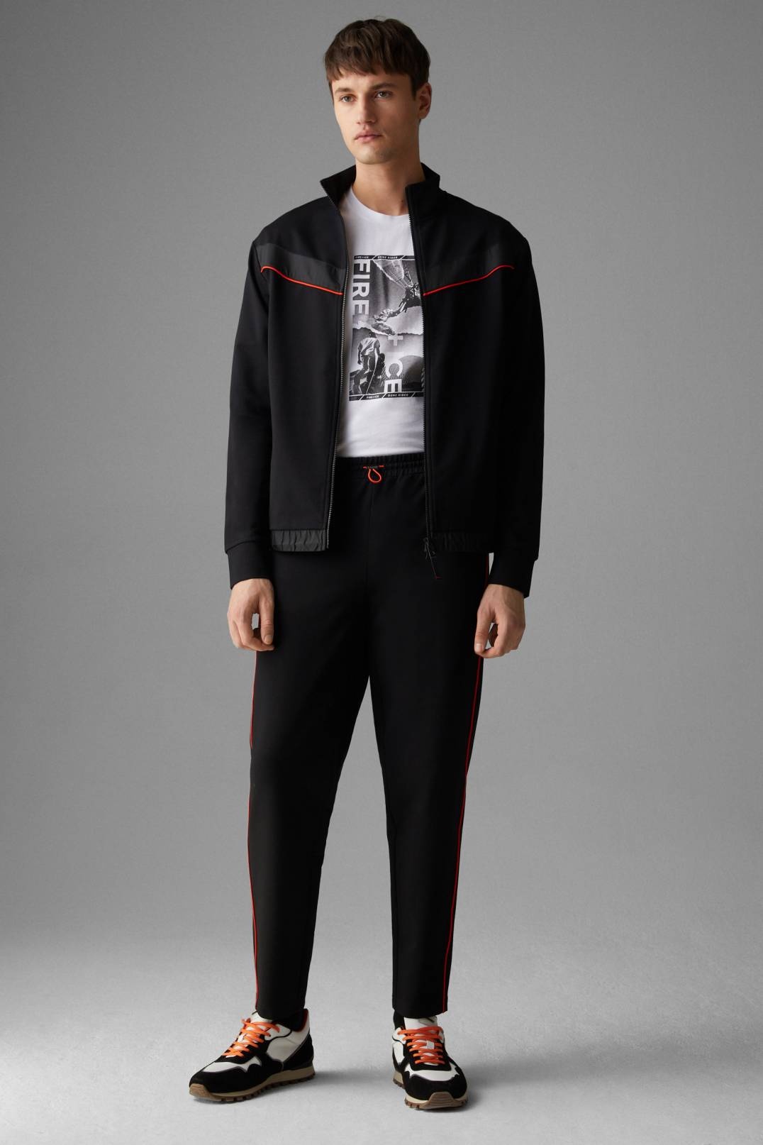 PEDRO JOGGING TROUSERS IN BLACK - 4