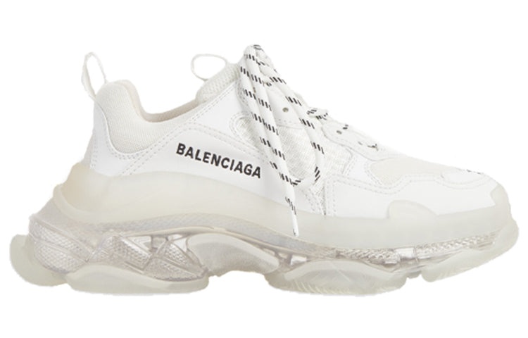 (WMNS) Balenciaga Triple S Sneaker 'Clearsole - White' 544351W2FB19000 - 2