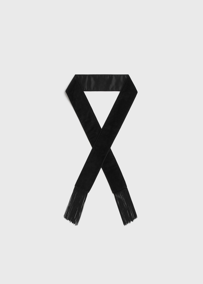 Smoking scarf black 6