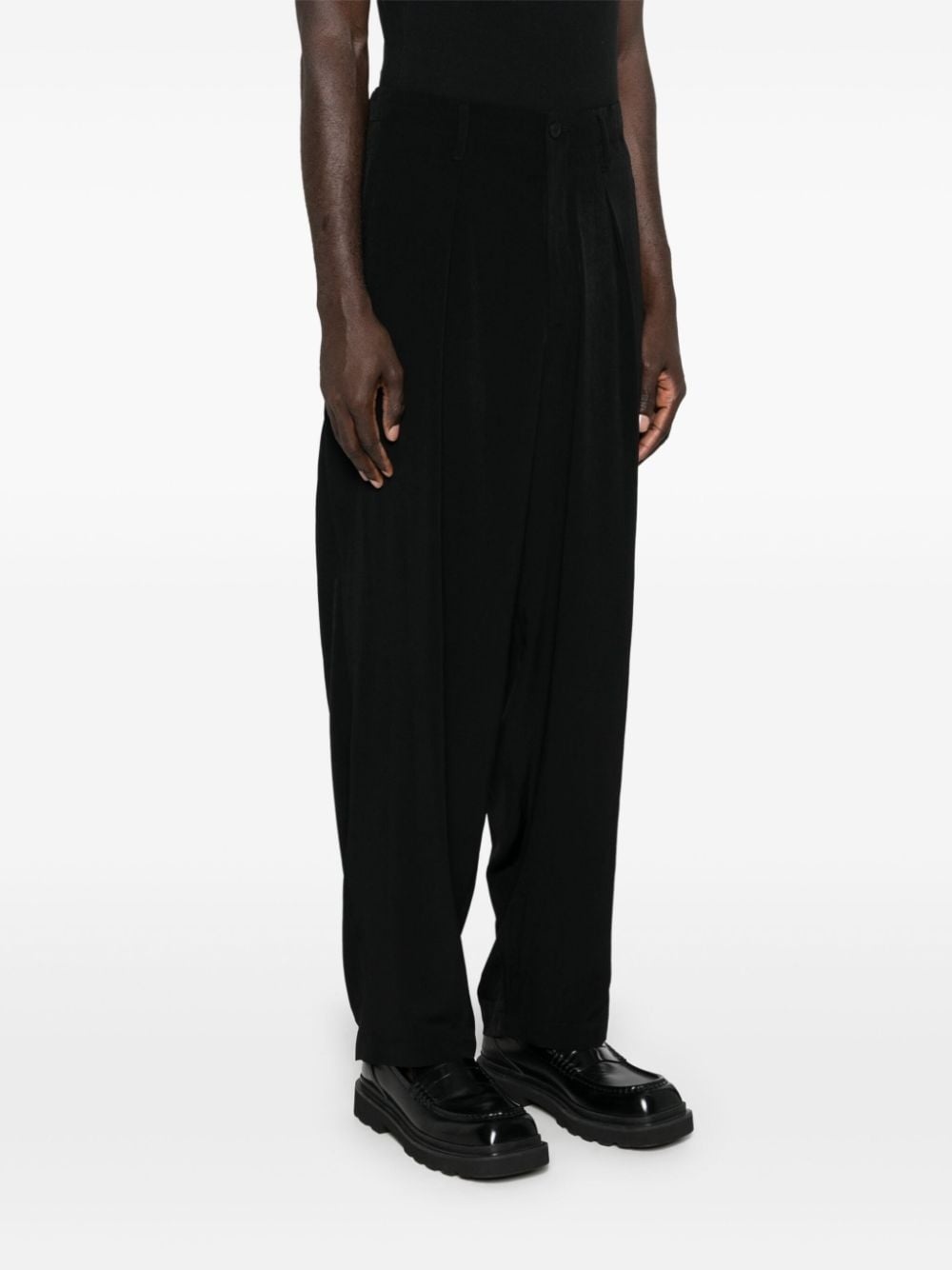 adjustable tapered trousers - 3