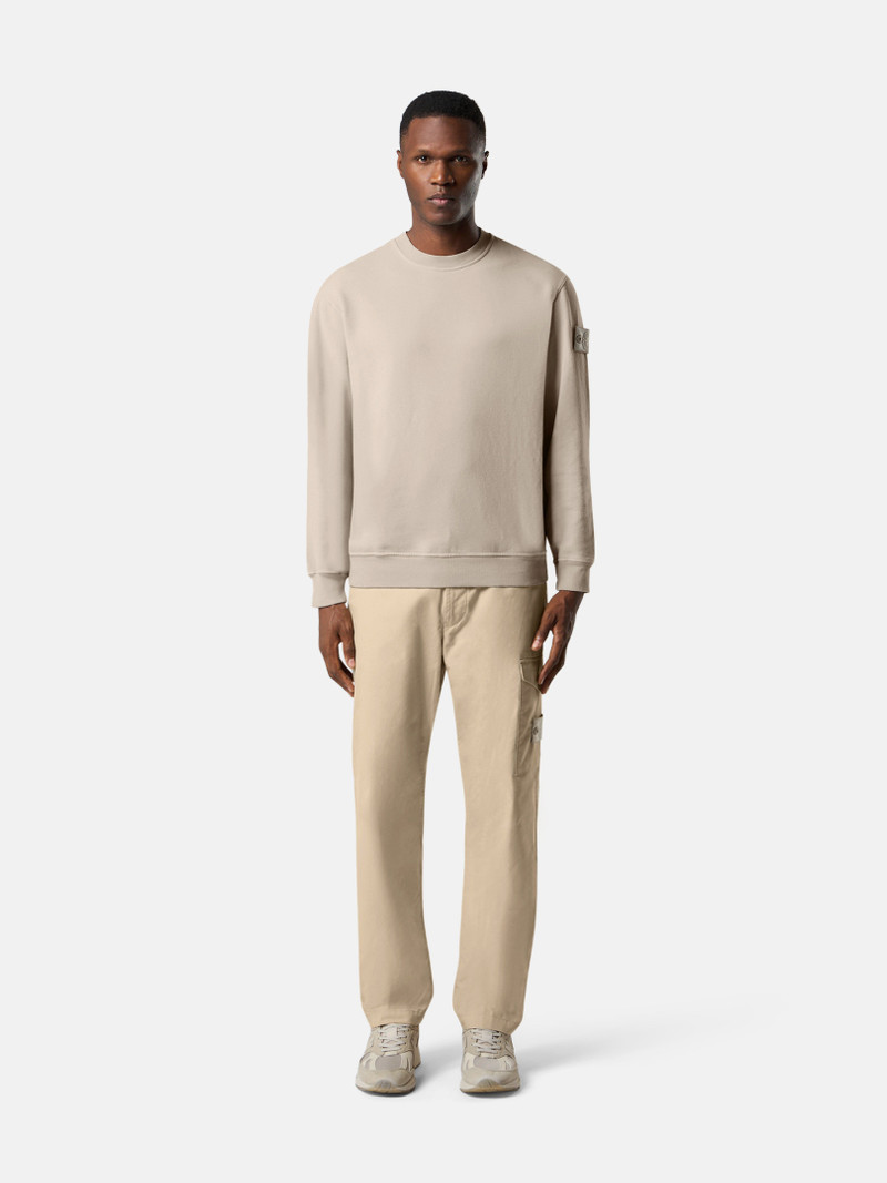 Stone Island 6100069 STRETCH COTTON FLEECE_STONE ISLAND GHOST outlook