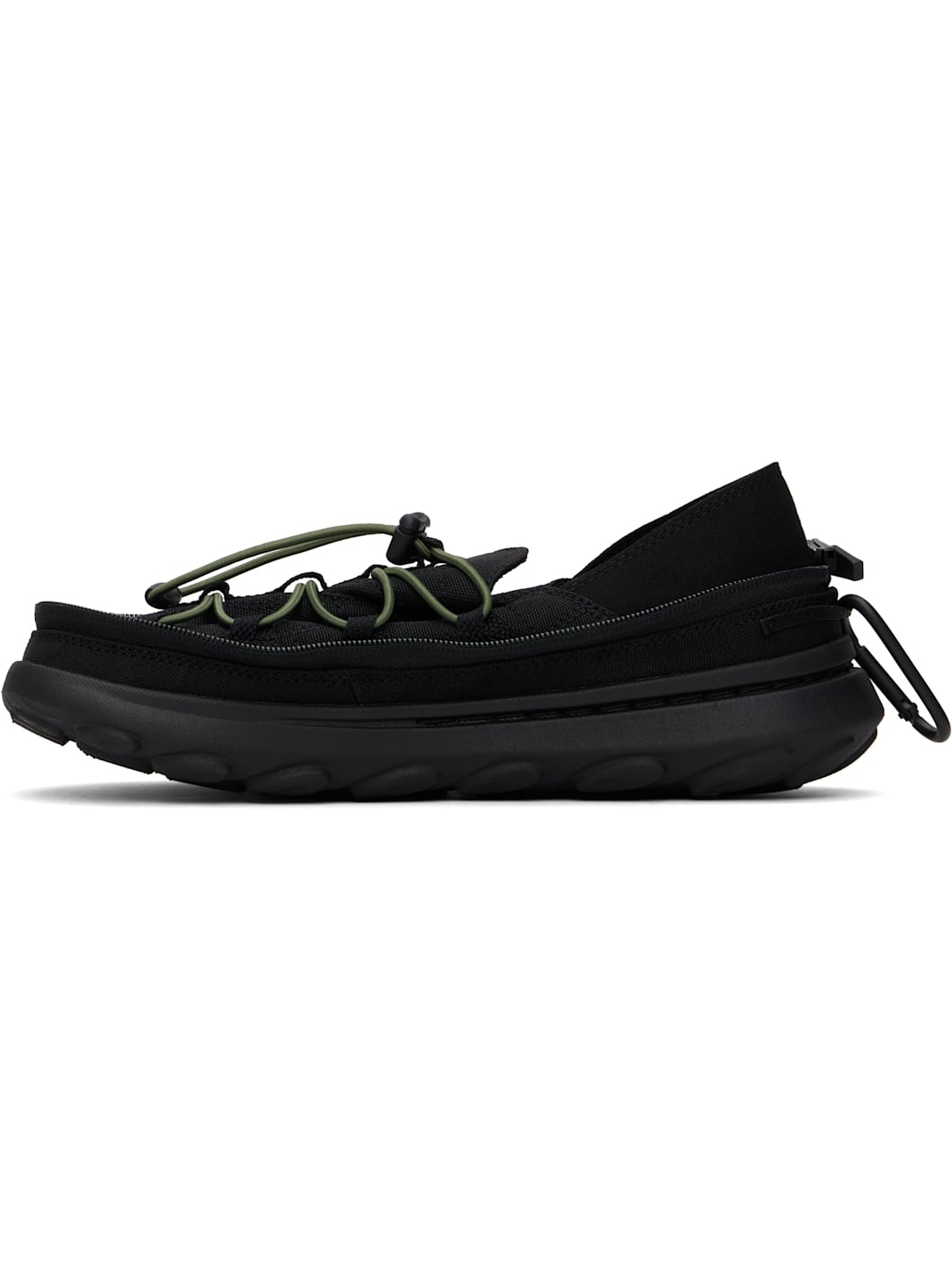 Black Hut Moc 2 Packable Zip Off Loafers - 3