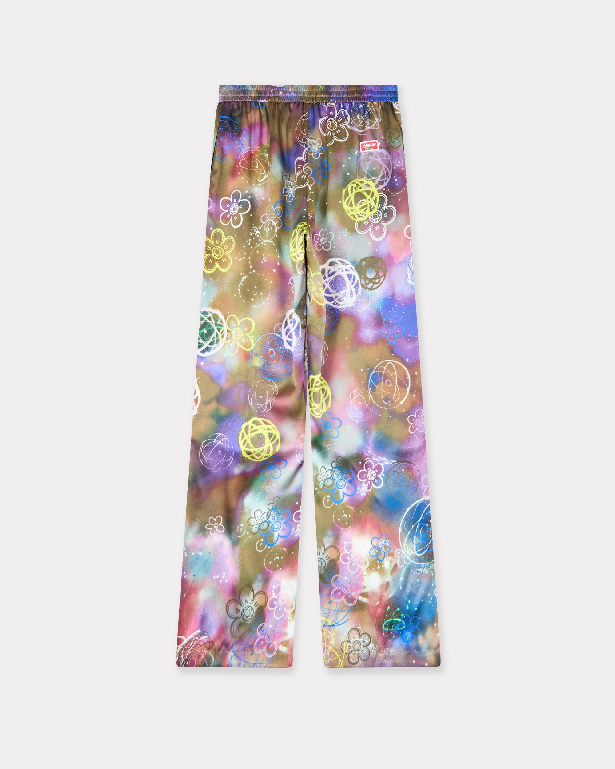 'Kenzo x Futura 2000' pants in silk - 2