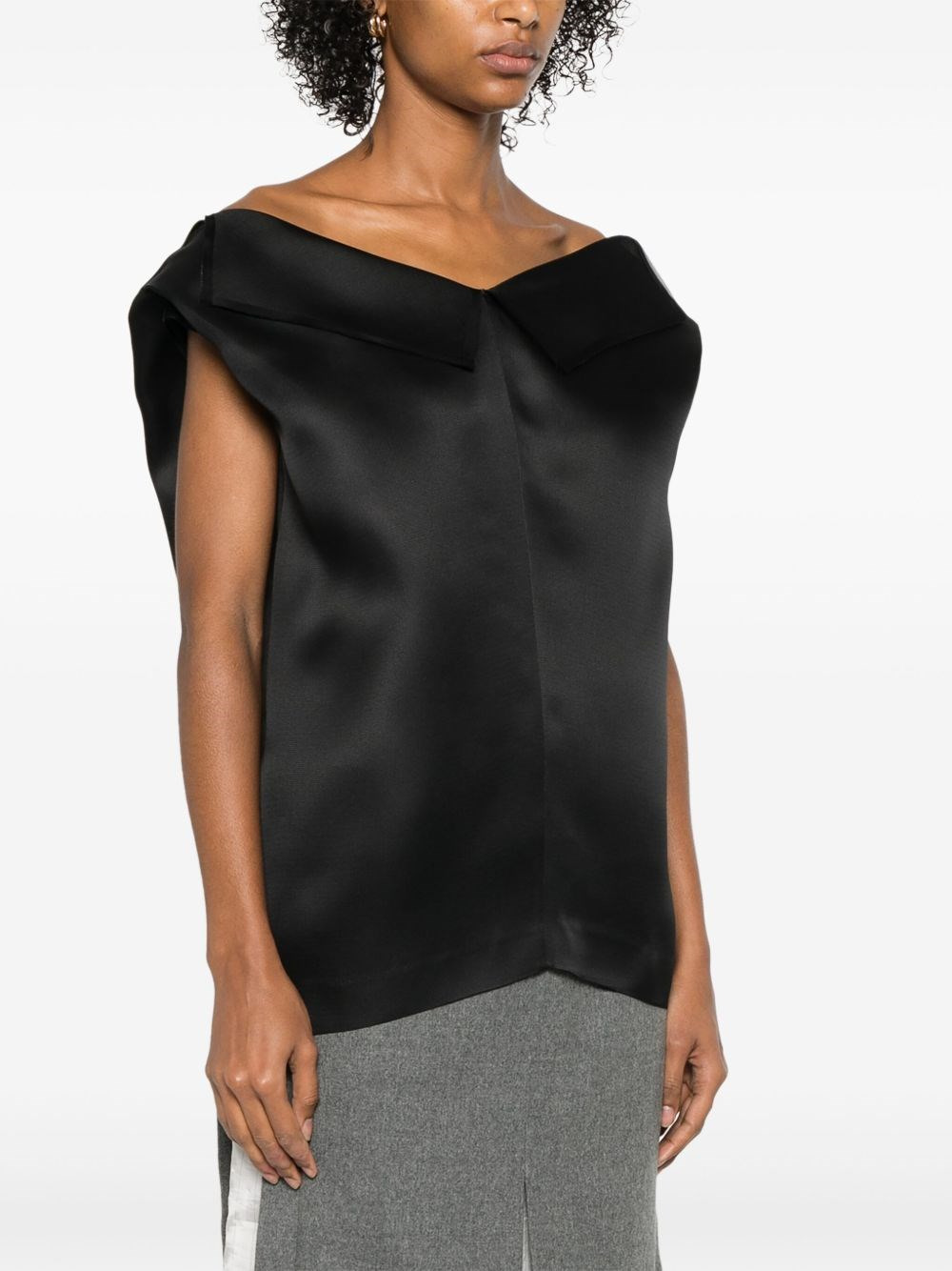 Silk gazar top - 2
