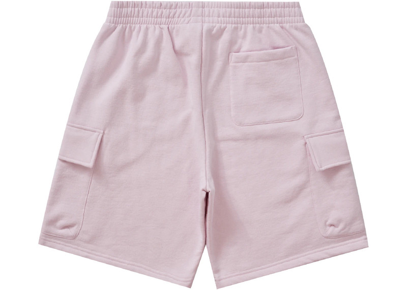 Supreme Supreme Small Box Baggy Cargo Sweatshort Light Pink outlook