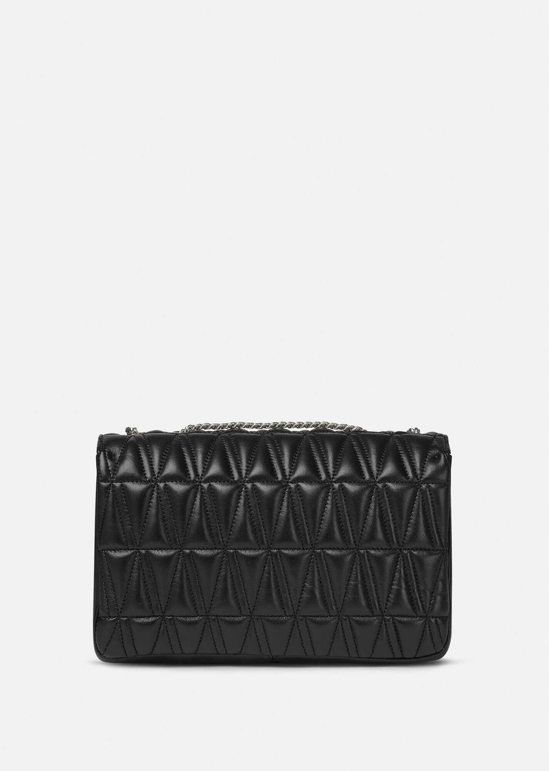 Virtus Quilted Nappa Leather Shoulder Bag 4