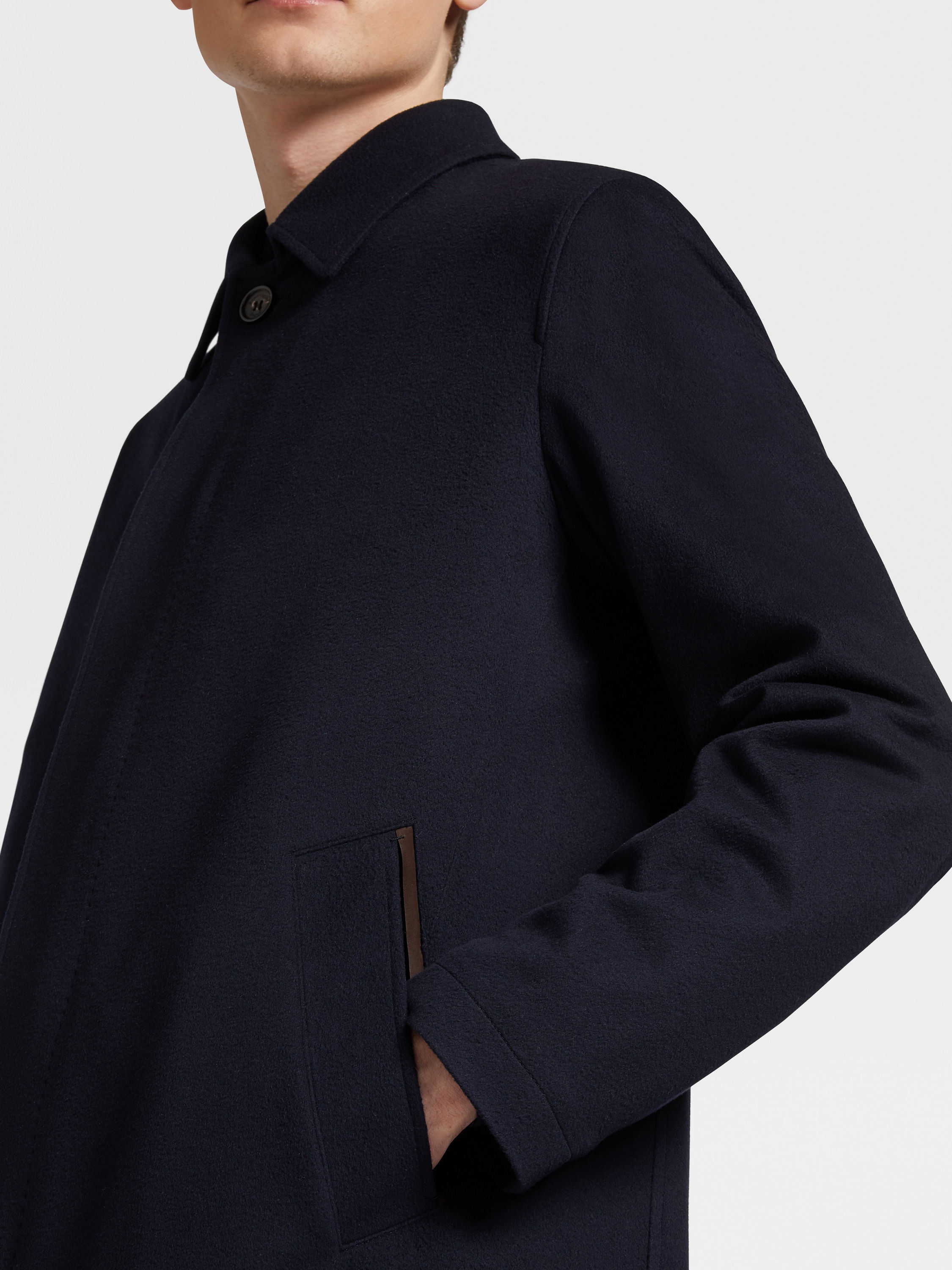 12MILMIL12 WOOL BEAVER CAR COAT - 6