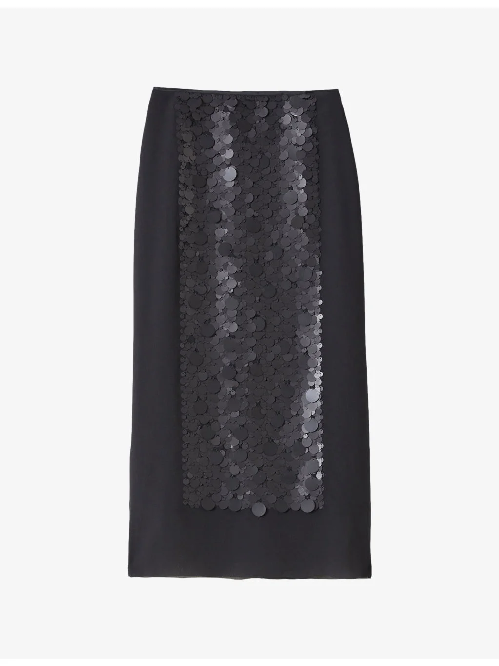 Cambo Sequin-Embellished Chiffon Midi Skirt - 1