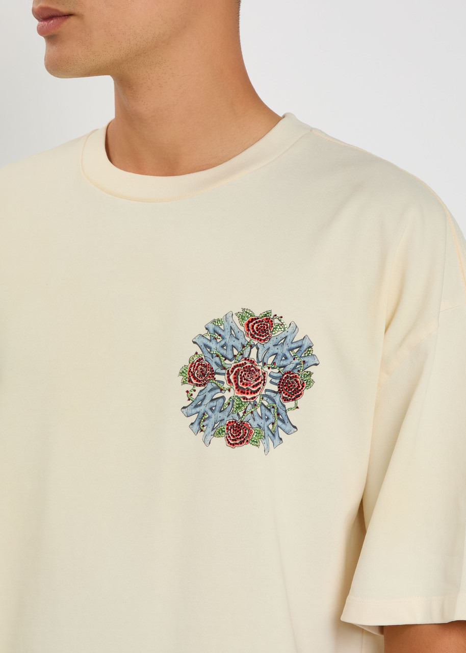 Amiri Out For Trouble Printed Cotton T-shirt - 5