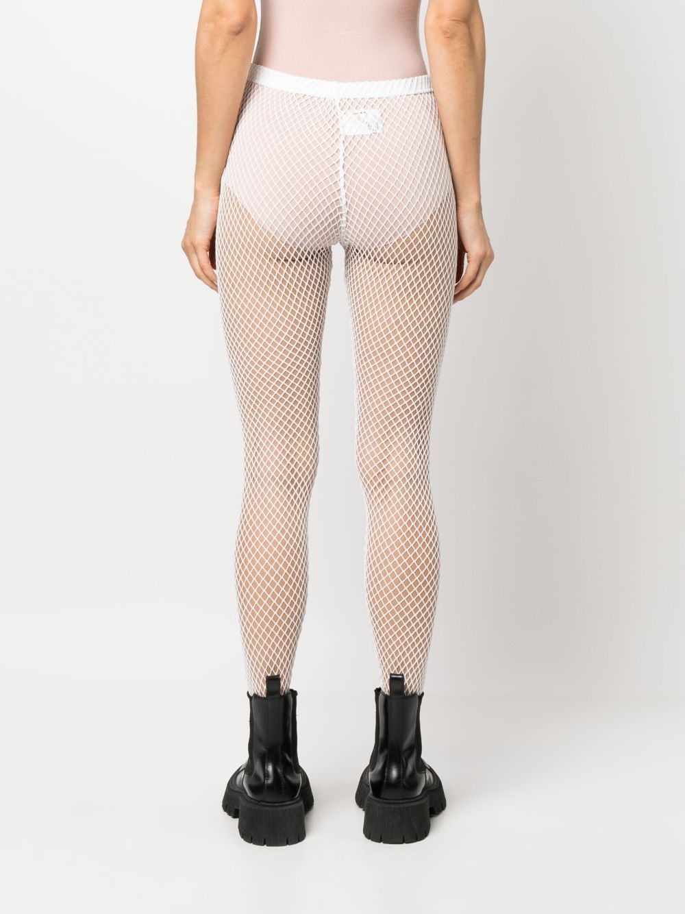 mesh-panelling leggings - 3