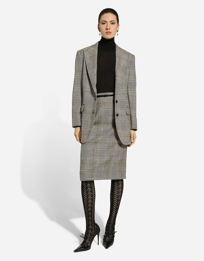 Dolce & Gabbana Single-breasted glen plaid jacket outlook